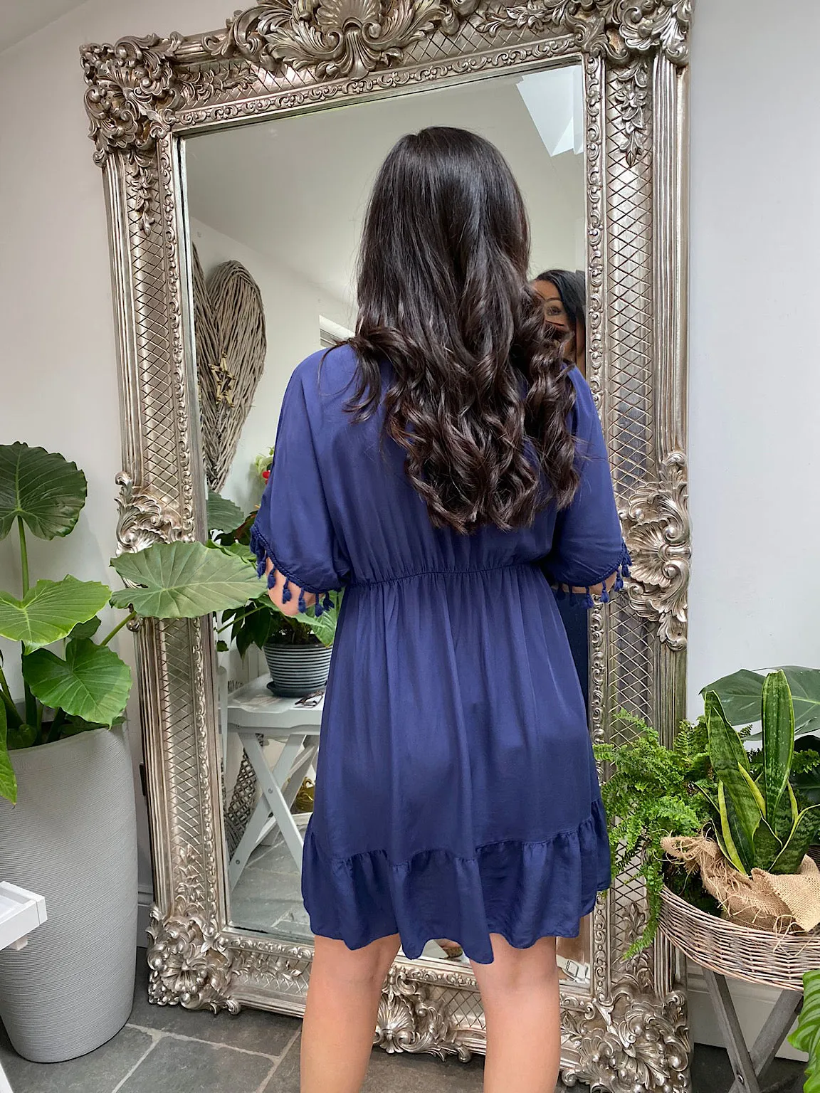 Carrie Tassel Sleeve Dress